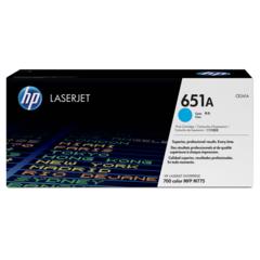 Toner HP č.651A - CE341A - oryginał (Cyan)