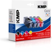 Cartridge Canon PGI-525, CLI-526 multipack, KMP - kompatybilne (Czarny+3xKolor)