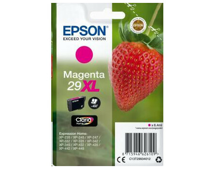 Cartridge Epson 29XL, C13T29934012 - oryginalny (Magenta)