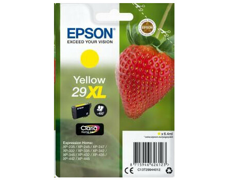 Cartridge Epson 29XL, C13T29944012 - oryginalny (Żółty)