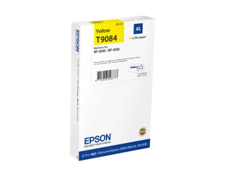 Cartridge Epson T9084 XL, C13T908440 - oryginalny (Żółty)