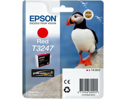 Cartridge Epson T3247, C13T32474010 - oryginalny (Czerwony)