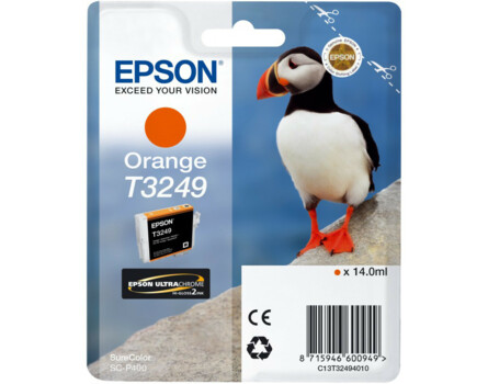 Cartridge Epson T3249, C13T32494010 - oryginalny (Pomarańczowy)