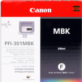 Canon kartridż PFI-301MBK, 1485B001 (Matte Black) - oryginał