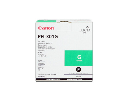 Kaseta Canon PFI-301g, 1493B001 (zielony) - oryginał