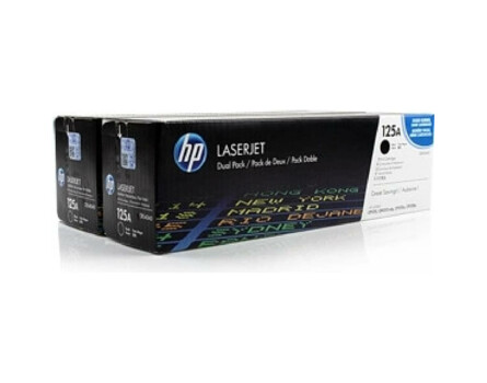 HP CB540AD | 125A - Originální černý toner dvojbalení