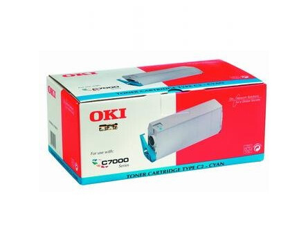 Toner OKI C7000, 7200n, DN, 7400, Typ C2, niebieski, 41304211, 10000s, O