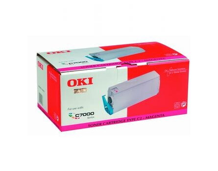 Toner OKI C7000, 7200n, DN, 7400, Typ C2, czerwony, 41304210, 10000s, O