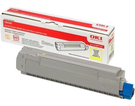 OKI 43487709 toner (Żółty)