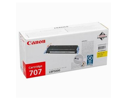 Č.707 Toner Canon - CRG-707Y (żółty) - oryginał