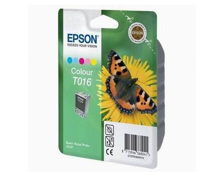 Tusz Epson T016, C13T01640110 (kolorowa)