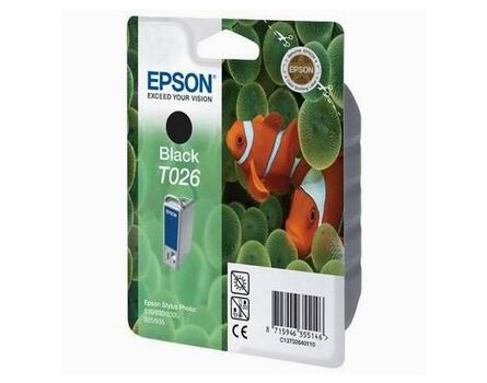 Tusz Epson T026, C13T02640110 (czarny)