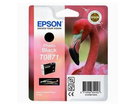 Epson T0871 czarny Zdjęcie Ultra Gloss wysoki połysk 2 Stylus Photo R1900 dla - Original